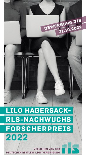 Vorderseite Flyer Lilo Habersack RLS-Nachwuchsforscherpreis 2022